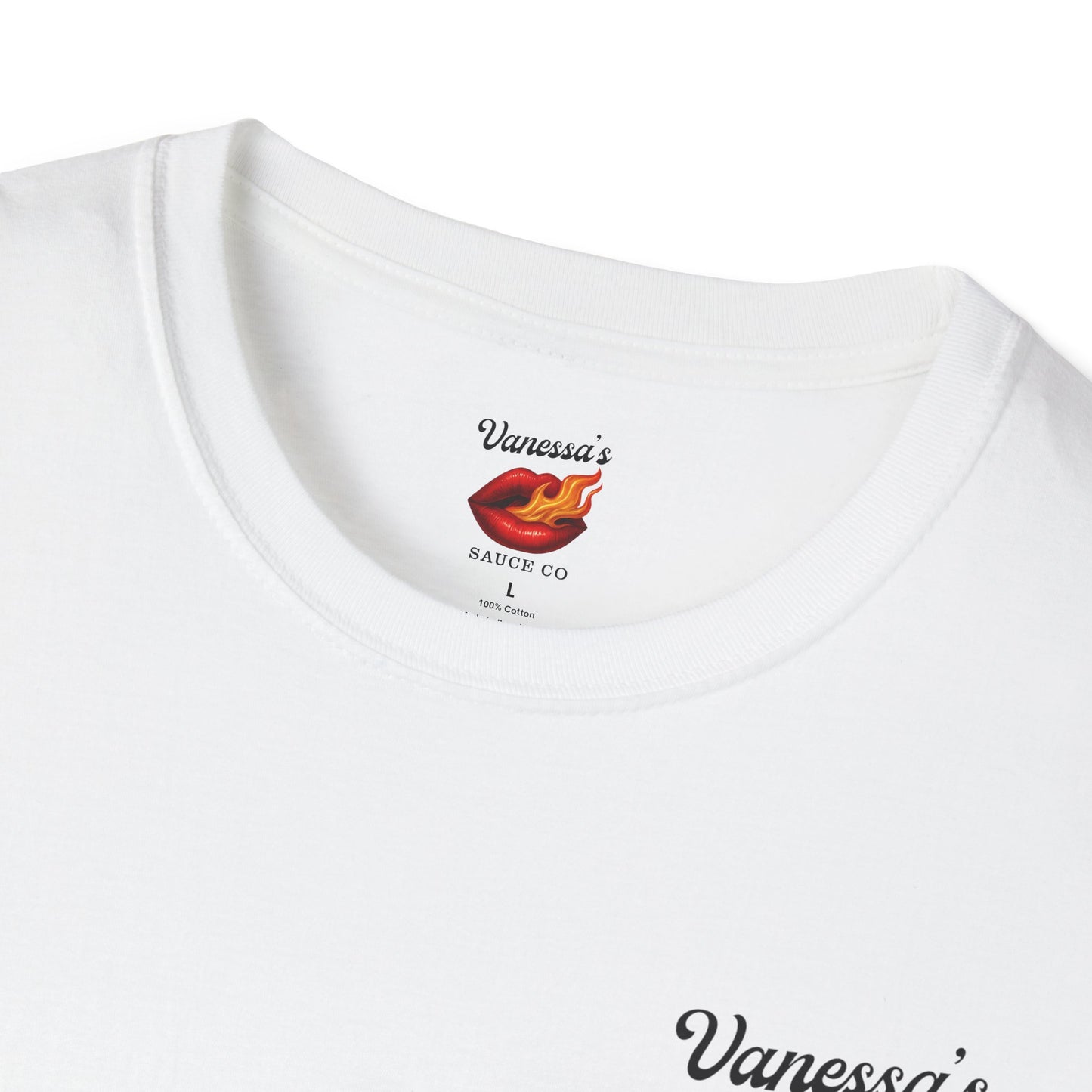 Vanessa's Sauce Co Hot Sauce Branded T-Shirt