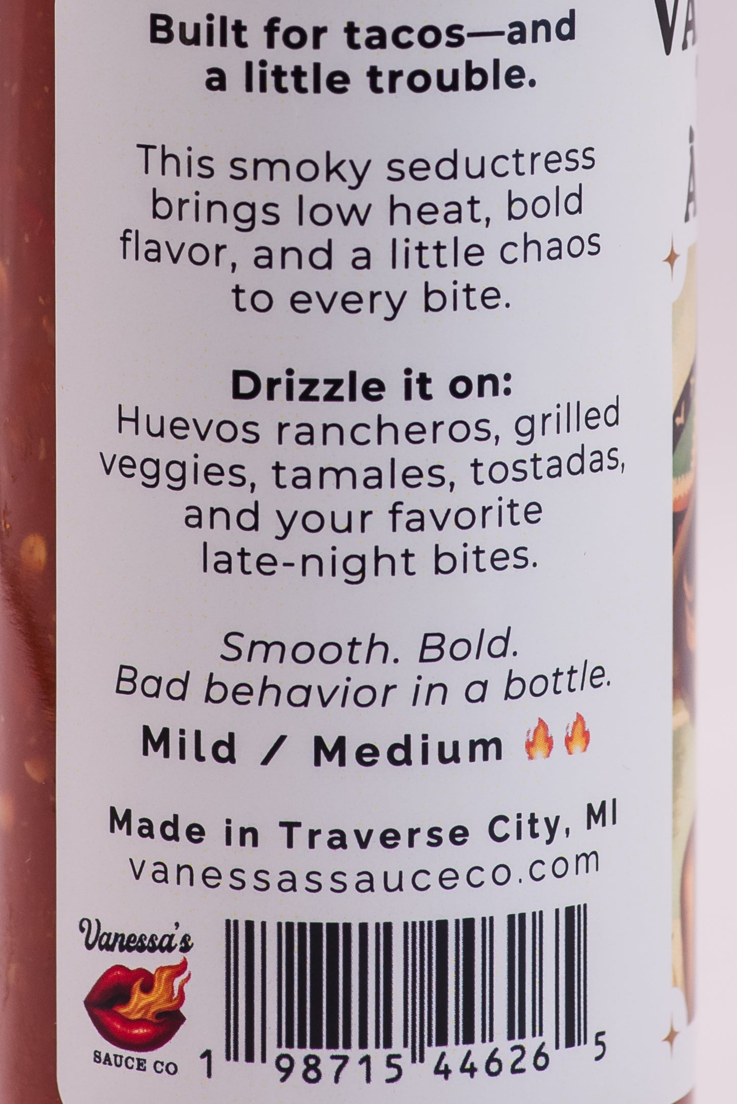 This smoky seductress brings low heat, bold flavor, and a little bit of chaos to every bite