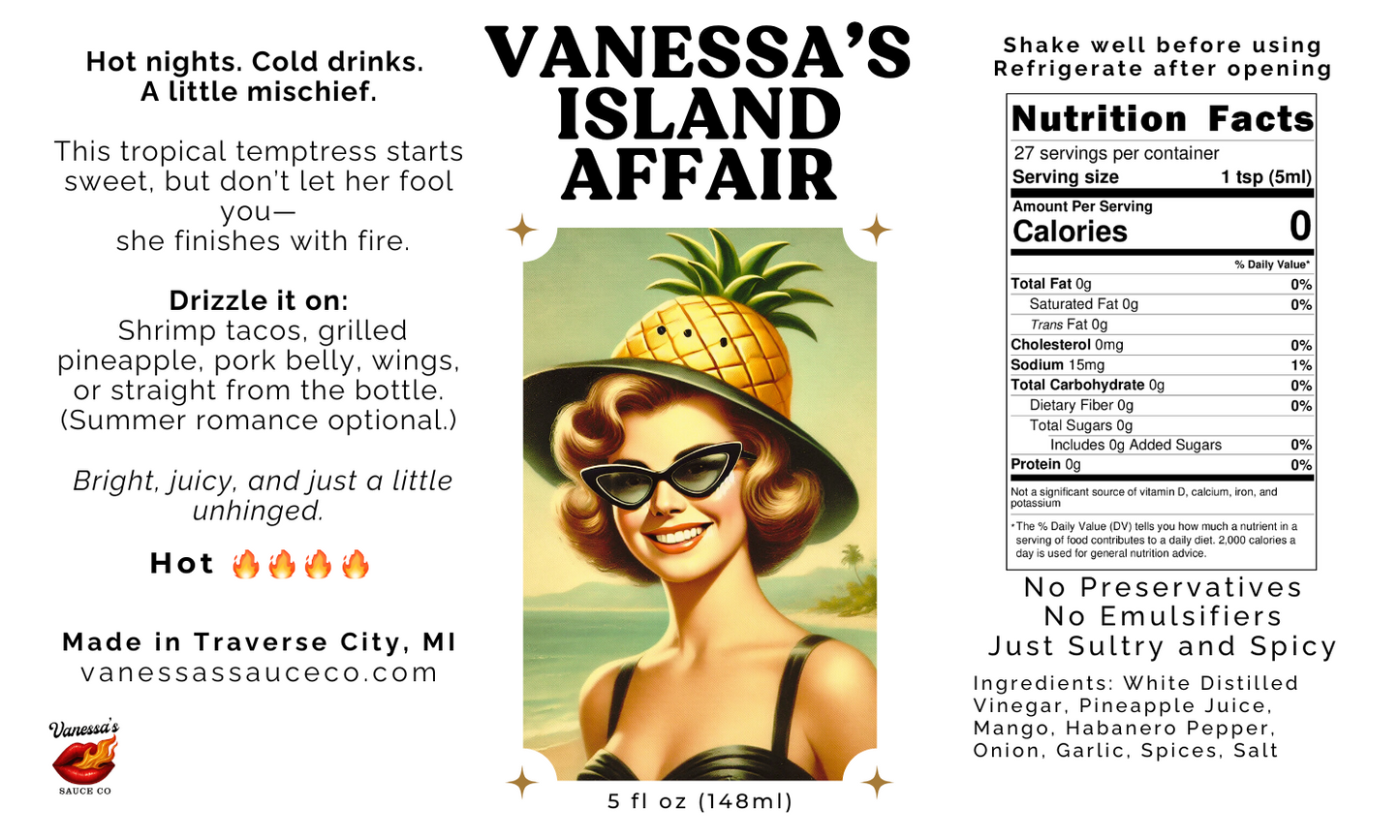 Island Affair Full Label