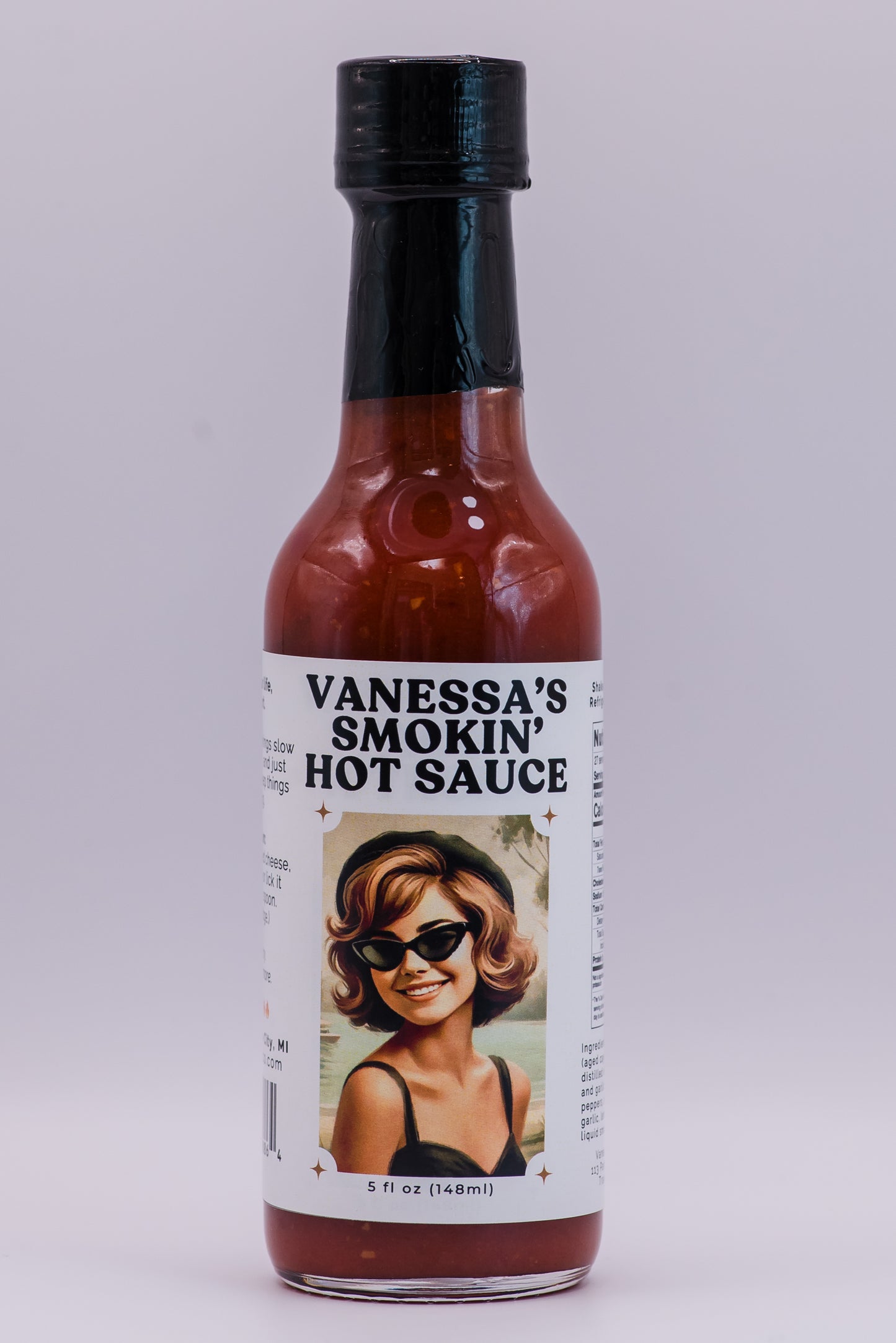 Smoky cayenne habanero and ancho chilies make this sauce full flavor
