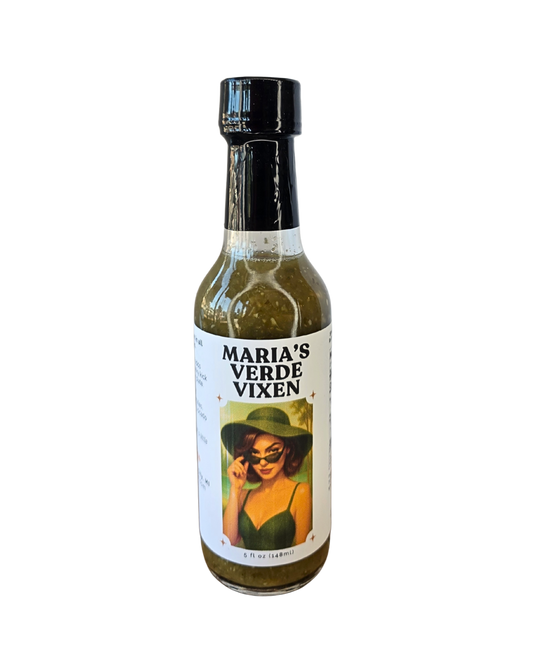 Verde Vixen – Zesty Jalapeño Tomatillo Green Sauce